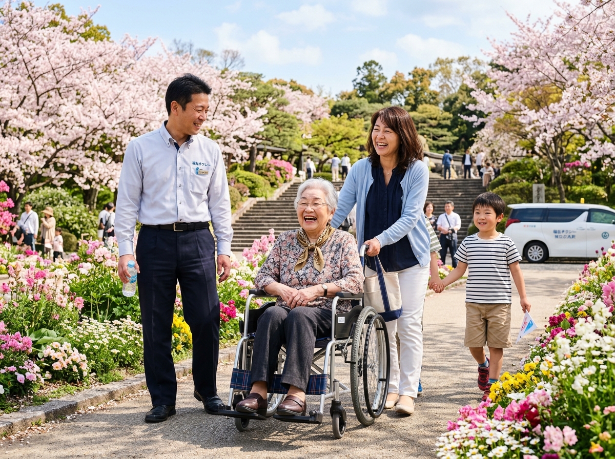お出かけの付き添い